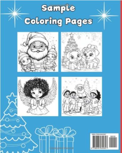 Merry & Bright: A Christmas Coloring Book