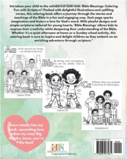 Bible Blessings: Coloring Fun with Scripture