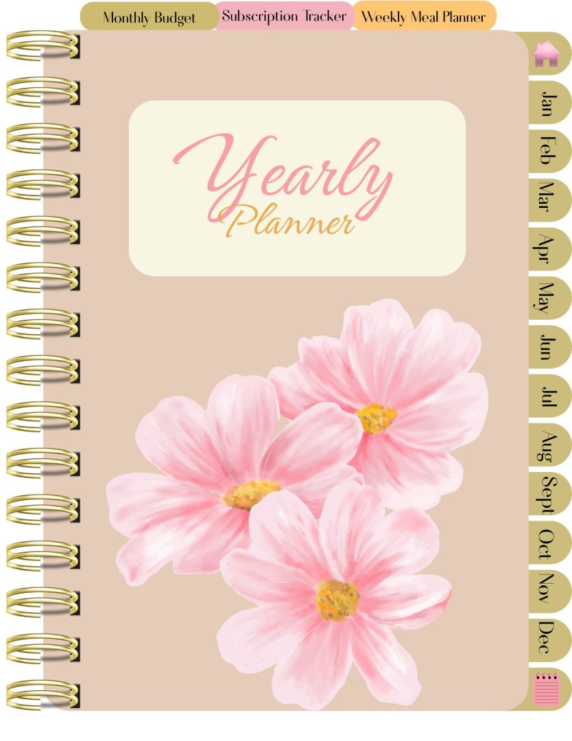 Ultimate Digital Yearly Planner (Undated)