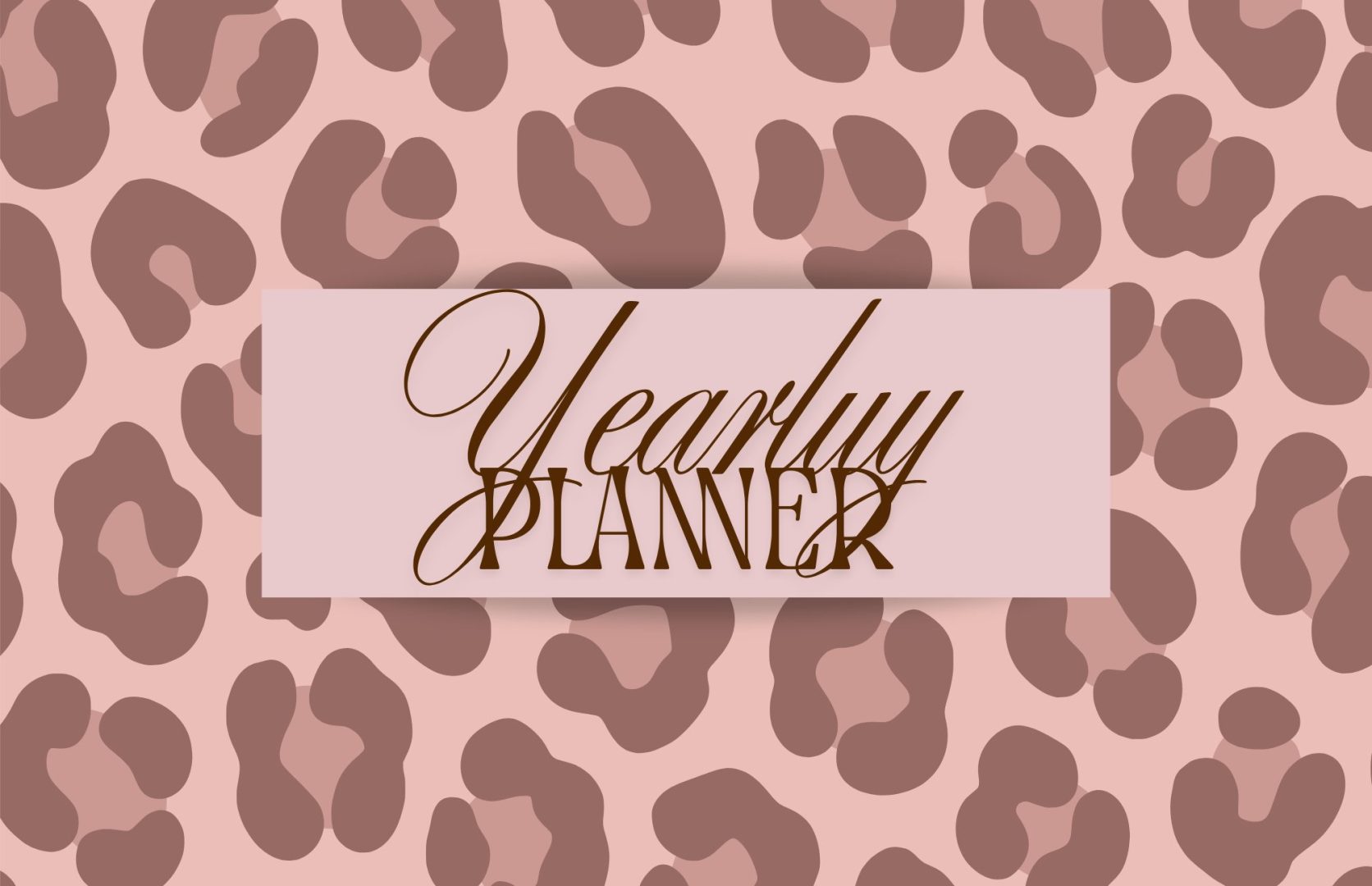 Undated Digital Yearly Planner