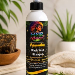 Rejuvenating Black Soap Shampoo