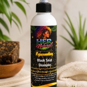 Rejuvenating Black Soap Shampoo
